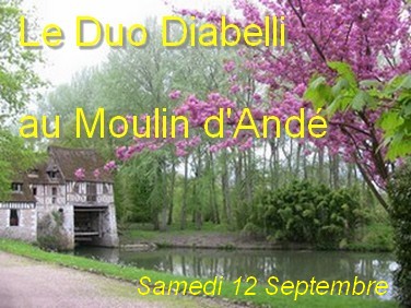 Duo Diabelli au Moulin Giuseppe Maria Ficara et letizia Innocenti