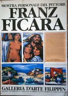 Franz Ficara exibition in Milan