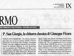 Recensione Messaggero